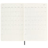 Moleskine Black Soft Cover Large 12-Month Weekly 2024 Planner