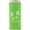 Best Promotions USA Lime 12oz. Slim Neoprene Seltzer Coolie