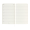 Moleskine Black Soft Cover Large 12-Month Weekly 2025 Planner