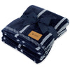 Gemline Airy Lodge Blue Elegant Lodge Throw Blanket