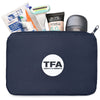 Gemline Navy Arlo rPET Zippered Pouch