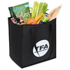 Gemline Black Arlo rPET Insulated Grocery Shopper