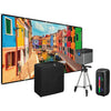 iLive Black  Cinema Pop-Up Movie Theater Kit