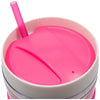 Cool Gear Pink Callisto Chiller Clear Straw Bottle - 24 Oz.