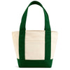 Gemline Green Petite Canvas Tote