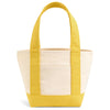 Gemline Yellow Petite Canvas Tote