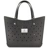 Crocs Black-White Classic Large Tote