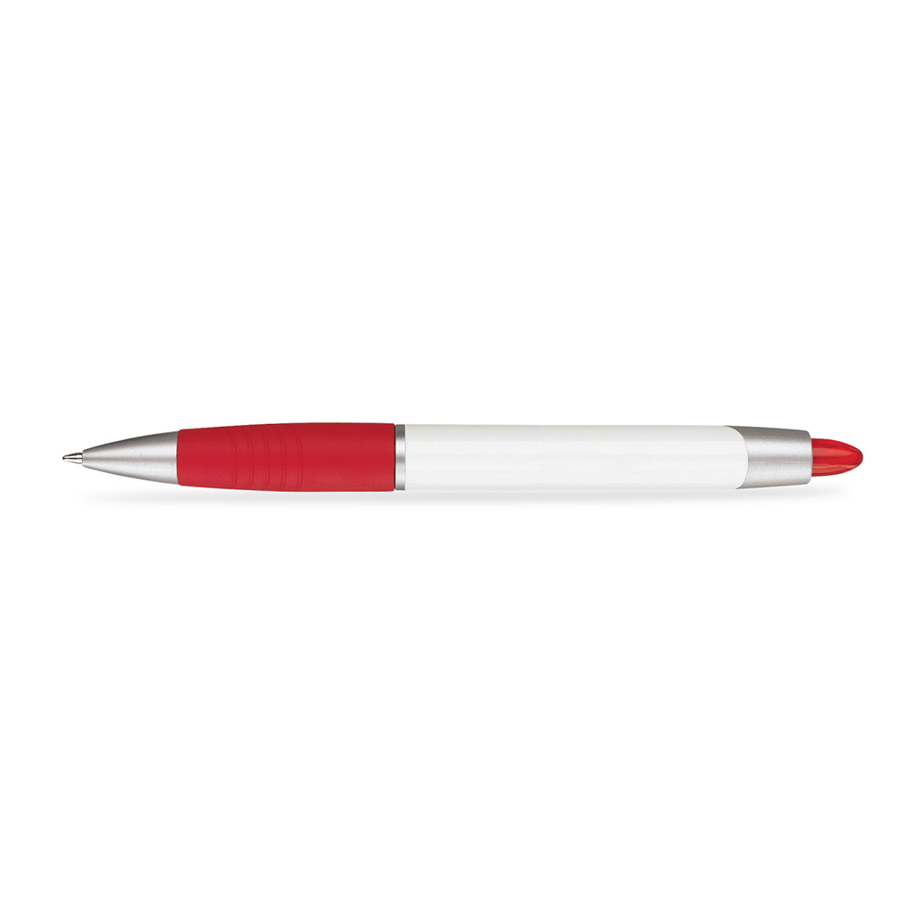 Paper Mate Red Element White Barrel Pen - Black Ink