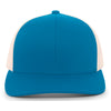 Pacific Headwear Panther Teal/Beige/Panther Teal Snapback Trucker Mesh Cap