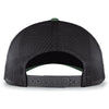Pacific Headwear Army/Light Charcoal/White Perforated 5-Panel Trucker Snap-Back Cap