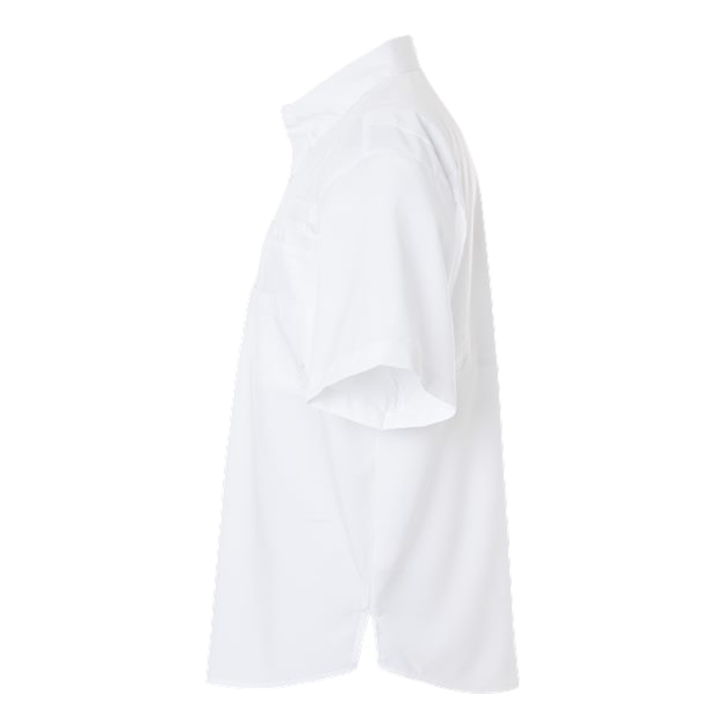 Paragon Men's White Hatteras Performance Short Sleeve Fishing Shirt