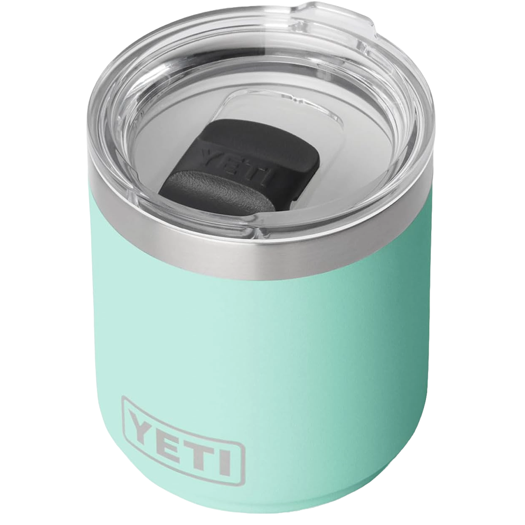 YETI Seafoam Rambler 10 oz Stackable Lowball 2.0 with Durasip Ceramic Lining