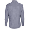 Vantage Women's Navy/White Easy-Care Gingham Check Shirt