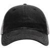 Richardson Black/Charcoal Garment Washed Trucker