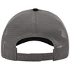 Richardson Black/Charcoal Garment Washed Trucker