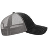 Richardson Black/Charcoal Garment Washed Trucker