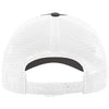 Richardson Charcoal/White Garment Washed Trucker