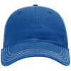 Richardson Royal/White Garment Washed Trucker