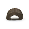 Richardson Realtree Edge/Brown Mesh Back Garment Washed Printed Trucker Hat