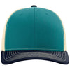 Richardson Blue Teal/Birch/Navy Trucker Cap
