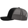 Richardson Black/Charcoal Trucker Cap