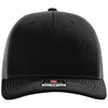 Richardson Black/Charcoal Trucker Cap