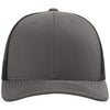 Richardson Charcoal/Black Trucker Cap