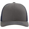 Richardson Charcoal/Navy Trucker Cap