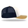 Richardson Cream/Navy/Amber Gold Trucker Cap