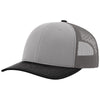 Richardson Grey/Charcoal/Black Trucker Cap