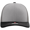 Richardson Grey/Charcoal/Black Trucker Cap