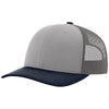 Richardson Grey/Charcoal/Navy Trucker Cap