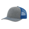 Richardson Heather Grey/Royal Trucker Cap