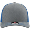 Richardson Heather Grey/Royal Trucker Cap