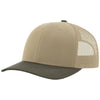 Richardson Khaki/Khaki/Chocolate Chip Trucker Cap