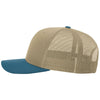 Richardson Khaki/Khaki/Legion Blue Trucker Cap