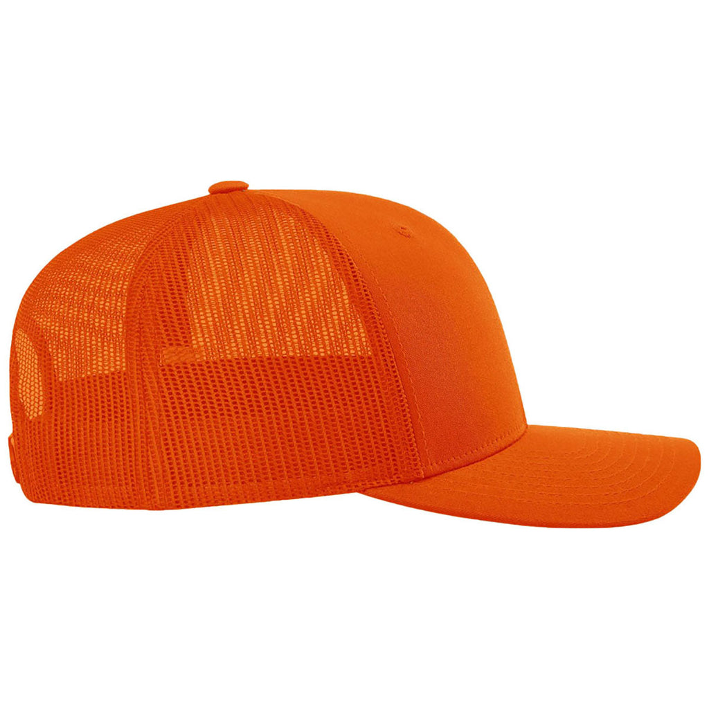 Richardson Orange Trucker Cap