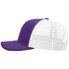 Richardson Purple/White Trucker Cap