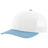 Richardson White/White/Columbia Blue Trucker Cap