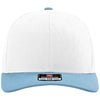 Richardson White/White/Columbia Blue Trucker Cap