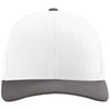 Richardson White/White/Charcoal Trucker Cap
