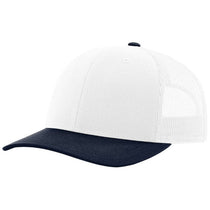 Richardson White/White/Navy Trucker Cap