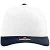 Richardson White/White/Navy Trucker Cap