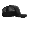 Richardson Black Trucker Cap