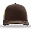 Richardson Brown/Khaki R-Flex Adjustable Trucker Cap