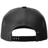 Richardson Black Five-Panel Trucker