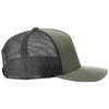 Richardson Loden/Black Five-Panel Trucker