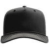 Richardson Black/Birch Five-Panel Champ Trucker