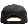 Richardson Caramel/Black Five-Panel Champ Trucker