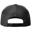 Richardson Black/White Five-Panel with Rope